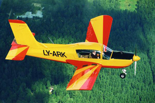 Vilnius Light Aircraft Flight