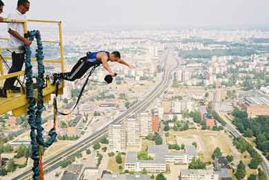 Vilnius TV Tower Bungee Jump Vilnius